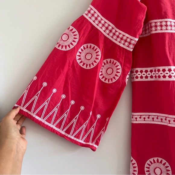 Oliphant Red Maxi Dress - Picture 4 of 12